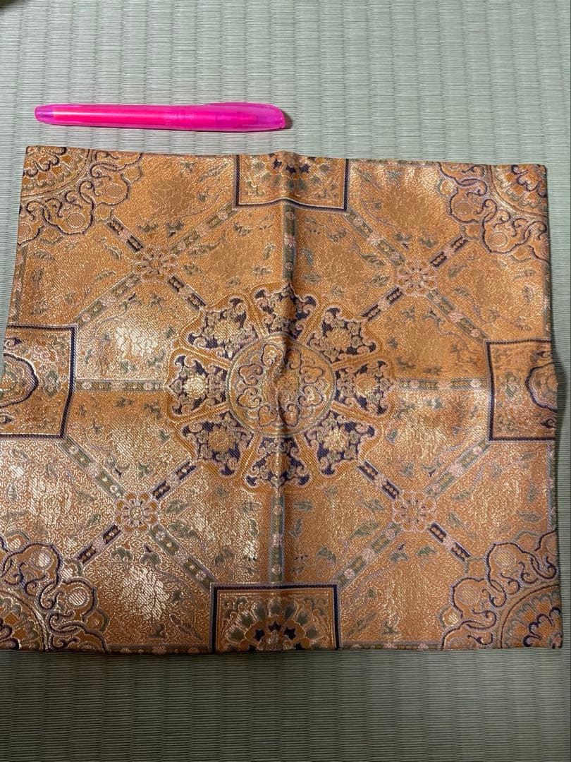 【希少】帛紗　『家康所持 蜀紅文錦写袱紗』　金襴　徳川家康　龍村美術織物　服紗