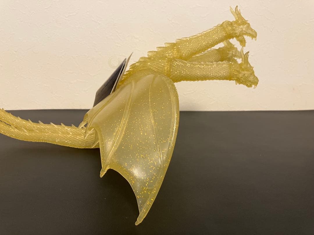 タグ付き　2002 劇場限定版　ゴジラ・モスラ・キングギドラ大怪獣総攻撃　ソフビ