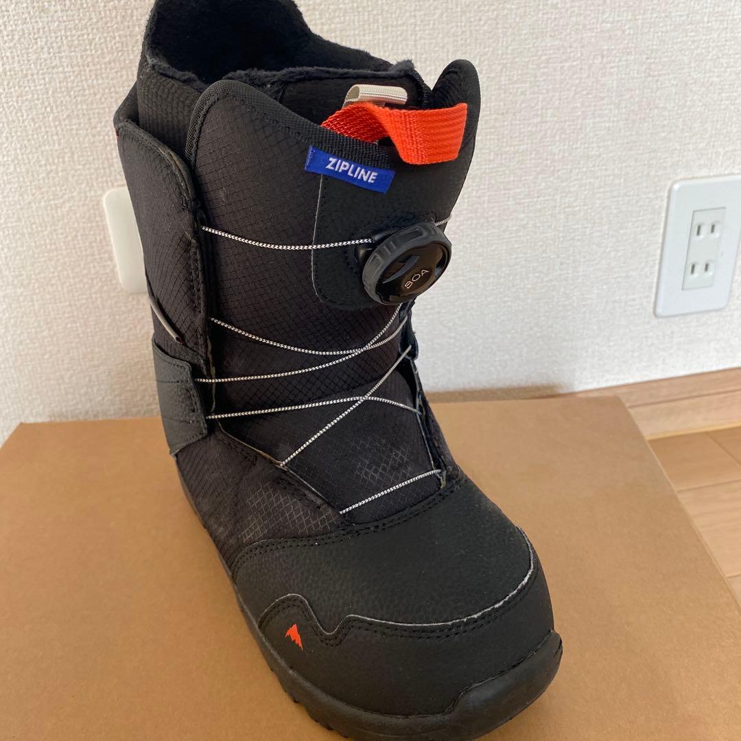 ZIPLINE 子ども用　スノーボードブーツ 黒