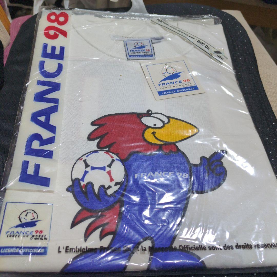 FRANCE 98 サッカーフォテックスキャラクター T シャツ98年未開封