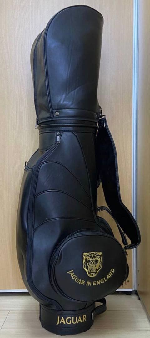 激レア！美品！JAGUAR ジャガー ゴルフキャディバッグ ブラック