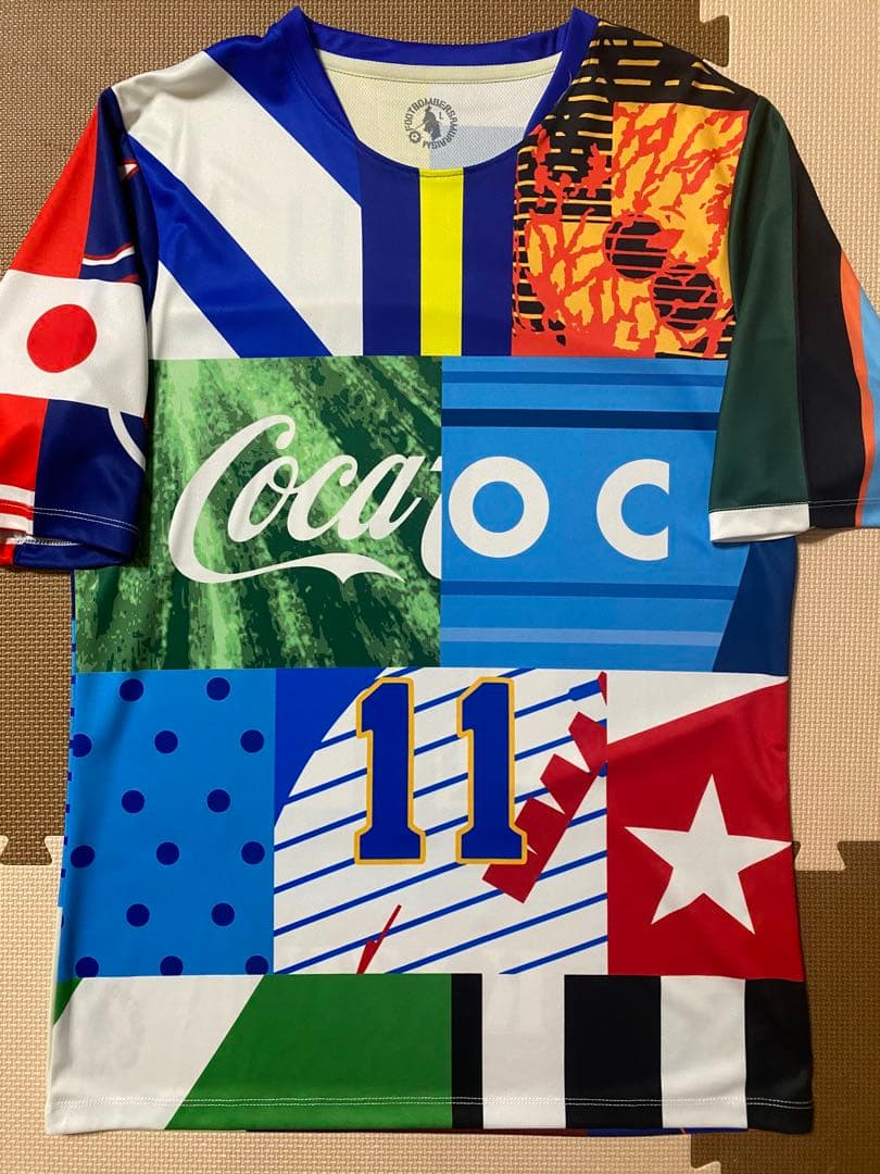 非売品　三浦知良歴代ミックス　ユニフォームLサイズ