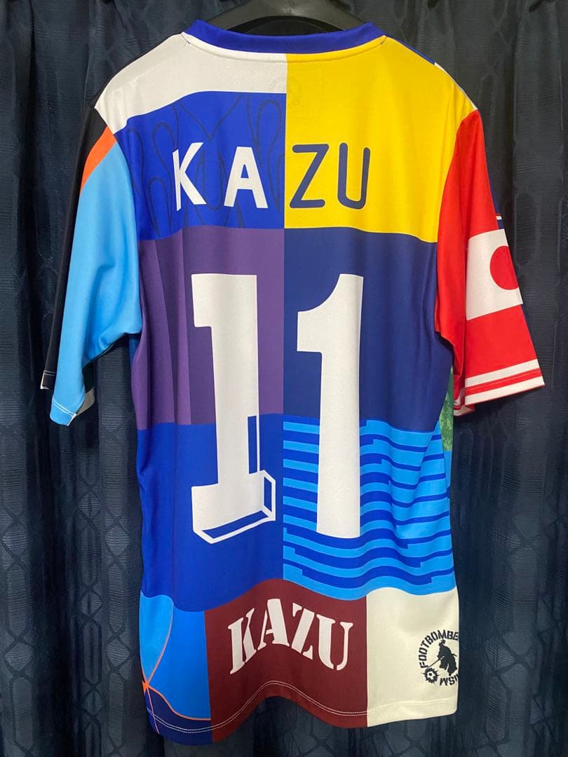 非売品　三浦知良歴代ミックス　ユニフォームLサイズ