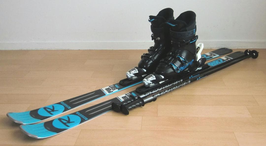 ■■送料無料■ロシニョール■メンズスキーフルセット■板156靴26■メンテ付■■