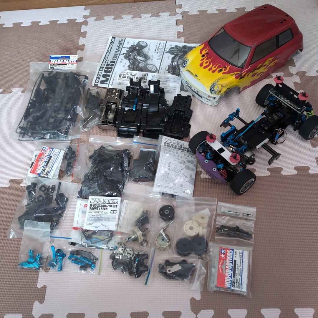 タミヤ　M−05(サ-ボ・モーター付)フルオプション・スペア−パーツ付