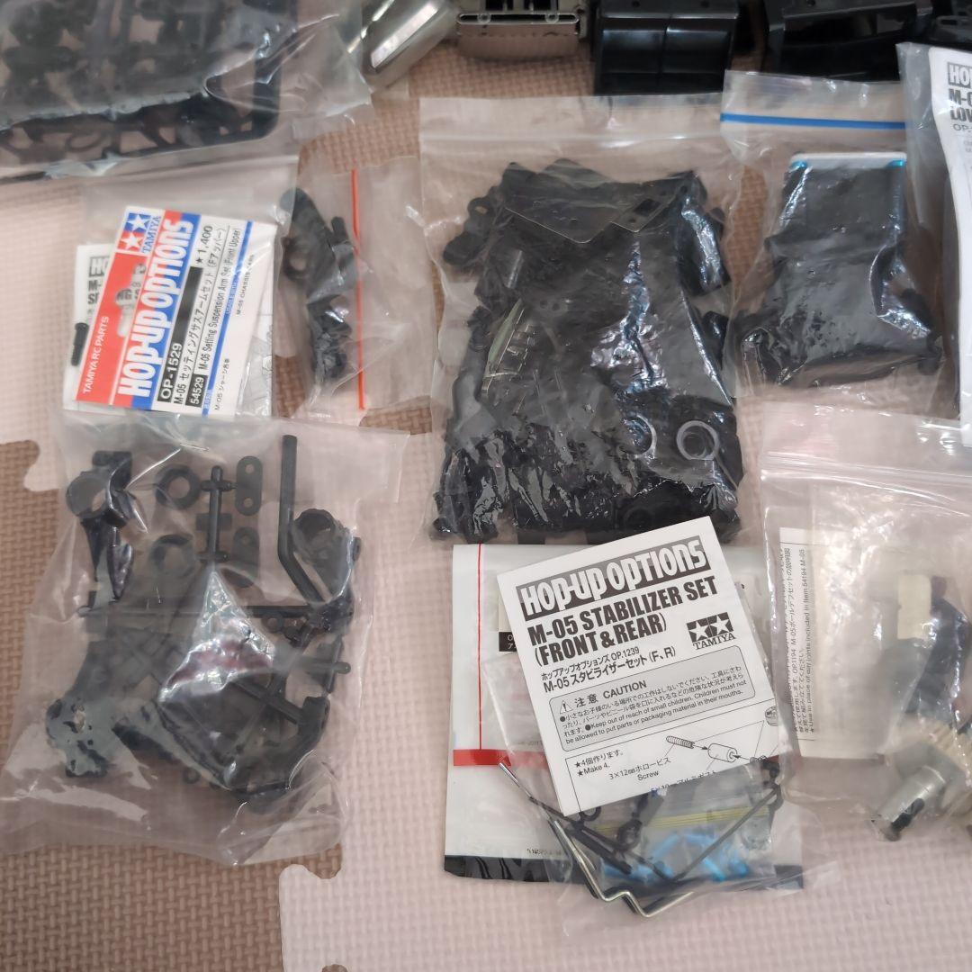 タミヤ　M−05(サ-ボ・モーター付)フルオプション・スペア−パーツ付