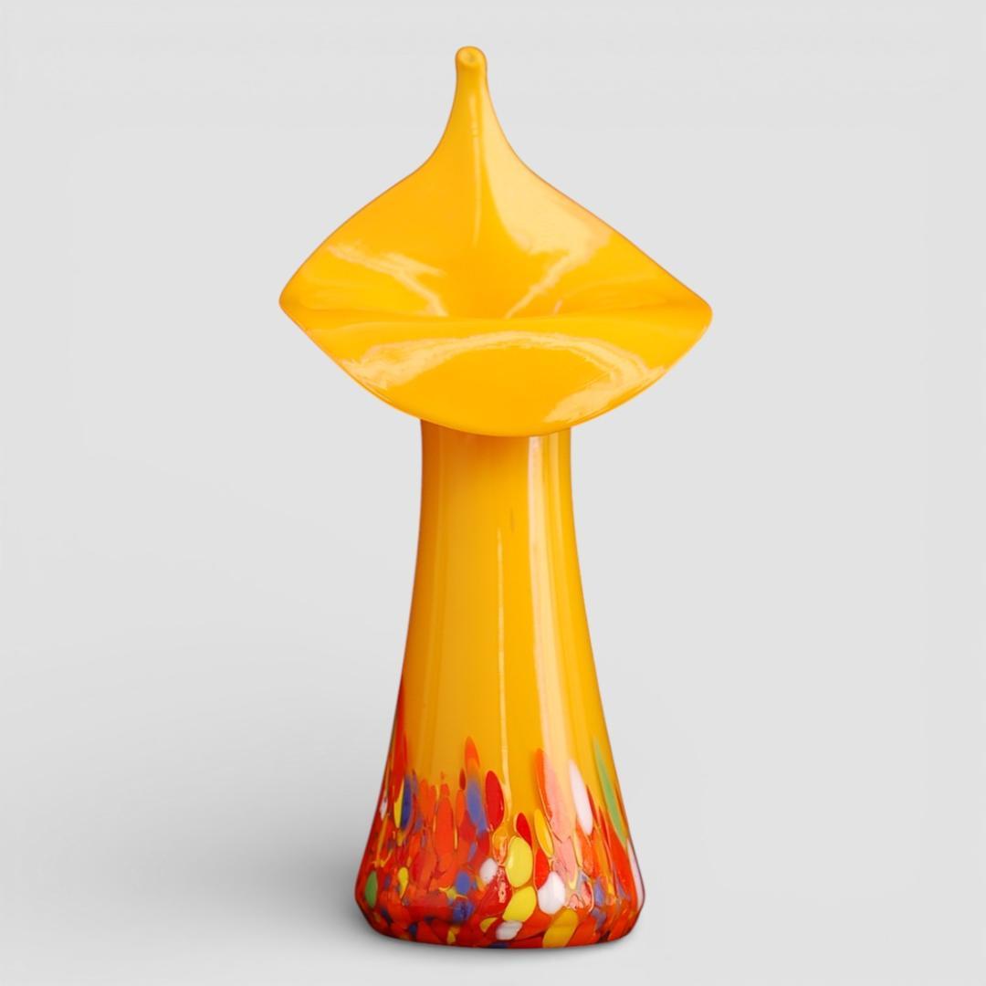 M1305 Antique 1920's Tango Glass 花瓶