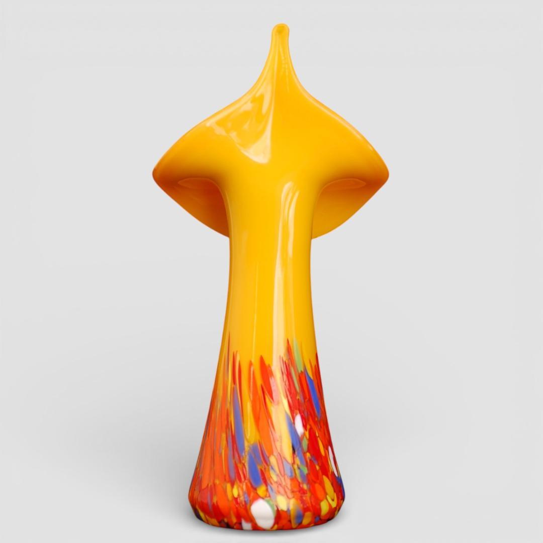 M1305 Antique 1920's Tango Glass 花瓶