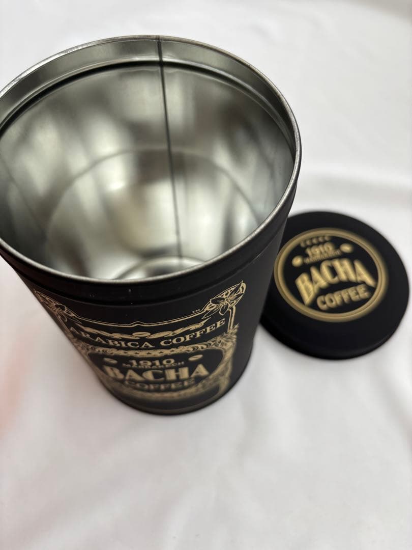 【新品・箱入り】Bacha Coffee バシャコーヒー キャニスター　ブラック