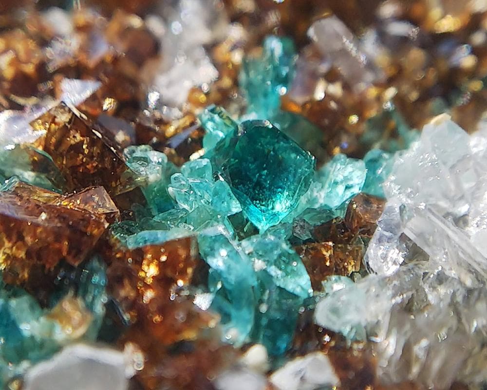 310 宝石質 ラズライト＆シデライト＆クォーツ ラズーライト 天藍石