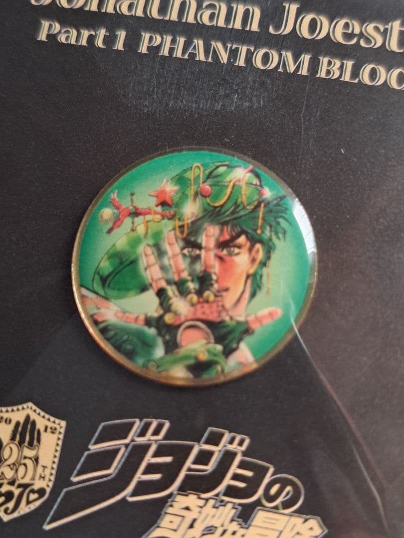 ジョナサン、ピンズ、非売品、当選品、ジョジョの奇妙な冒険、グリコ