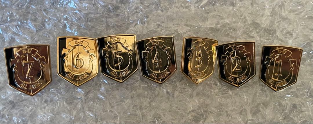 新テニスの王子様　genius10 ジーニアス10ピンズ 　7種類セット