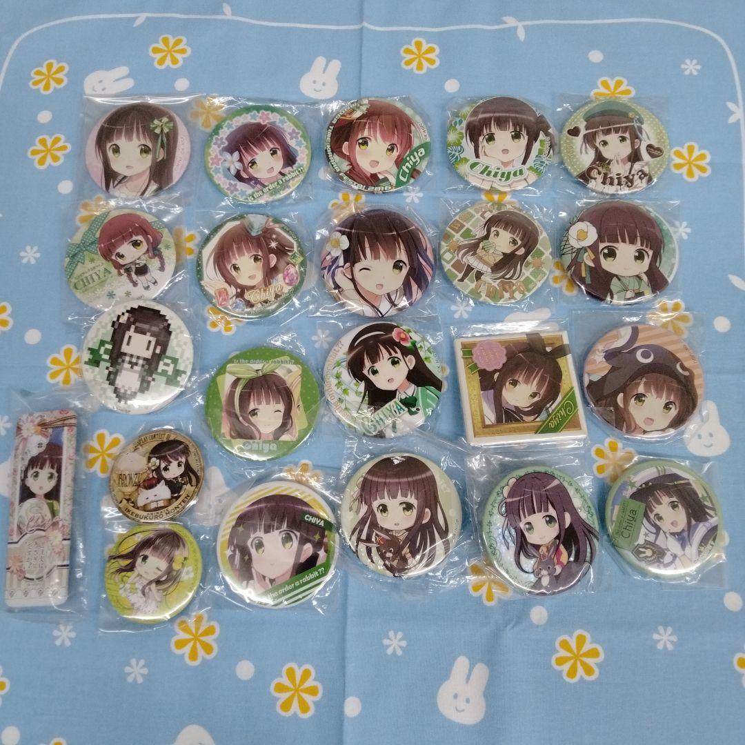 d*7様 ご注文はうさぎですか？ ごちうさ 缶バッジ 千夜 42種セット バラ売