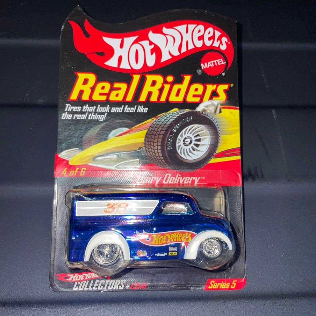 ホットウィール。Real Riders デイリーデリバリー。