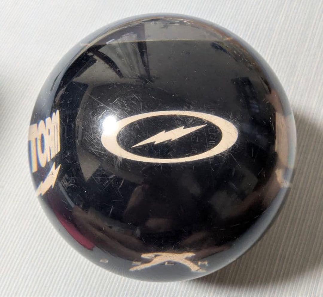 STORM BELMO ボウリングボールクリア 黒