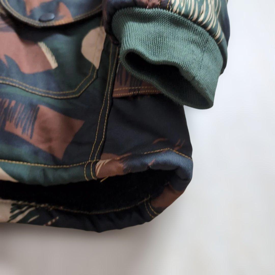 美品　インド軍ブラッシュストロークカモジャケット 防寒　Мサイズ　プルオーバー