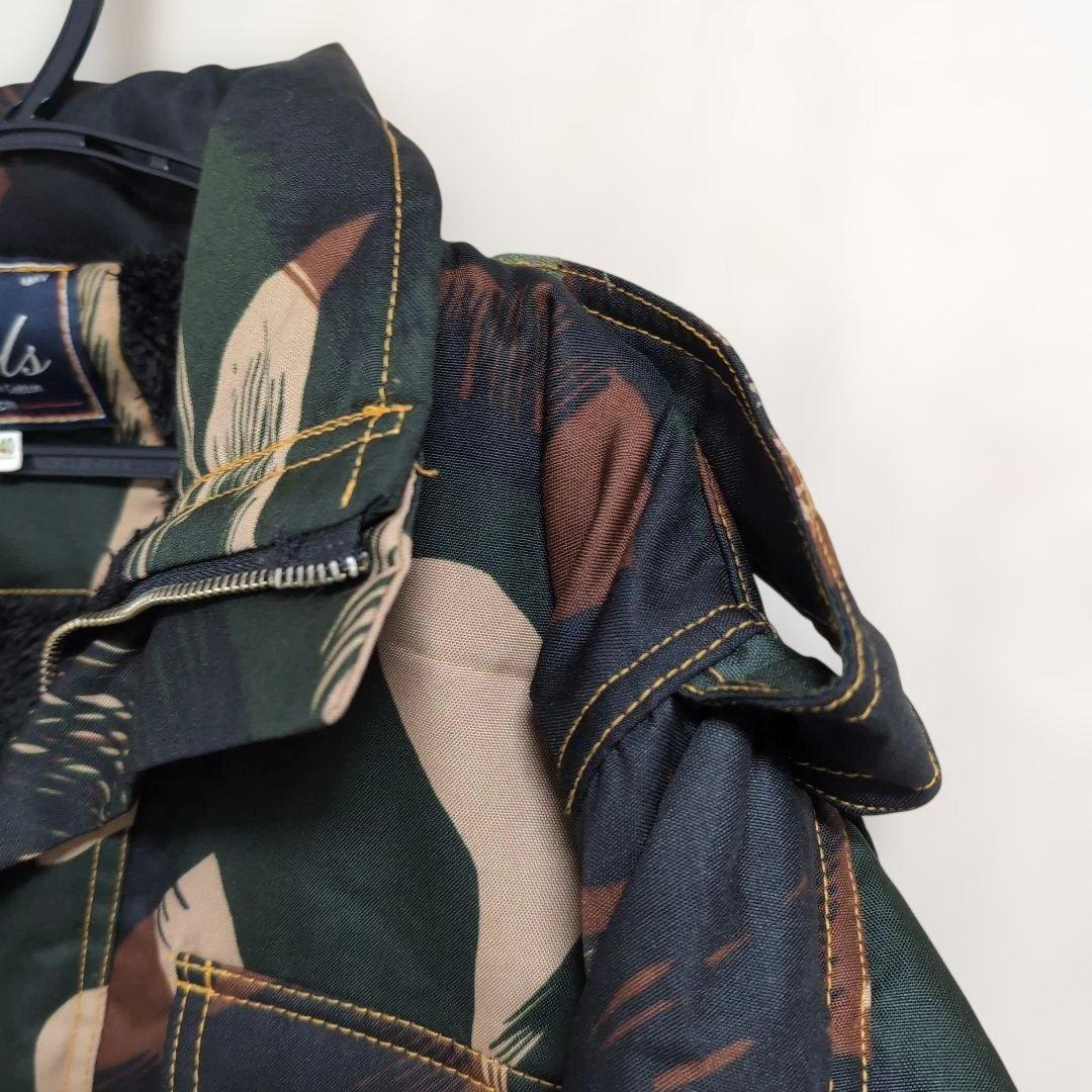 美品　インド軍ブラッシュストロークカモジャケット 防寒　Мサイズ　プルオーバー