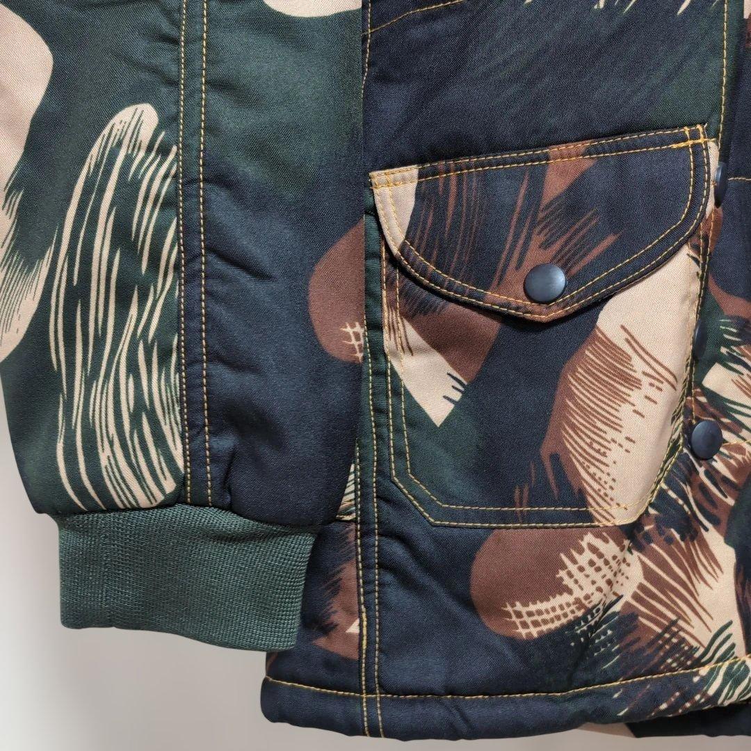 美品　インド軍ブラッシュストロークカモジャケット 防寒　Мサイズ　プルオーバー