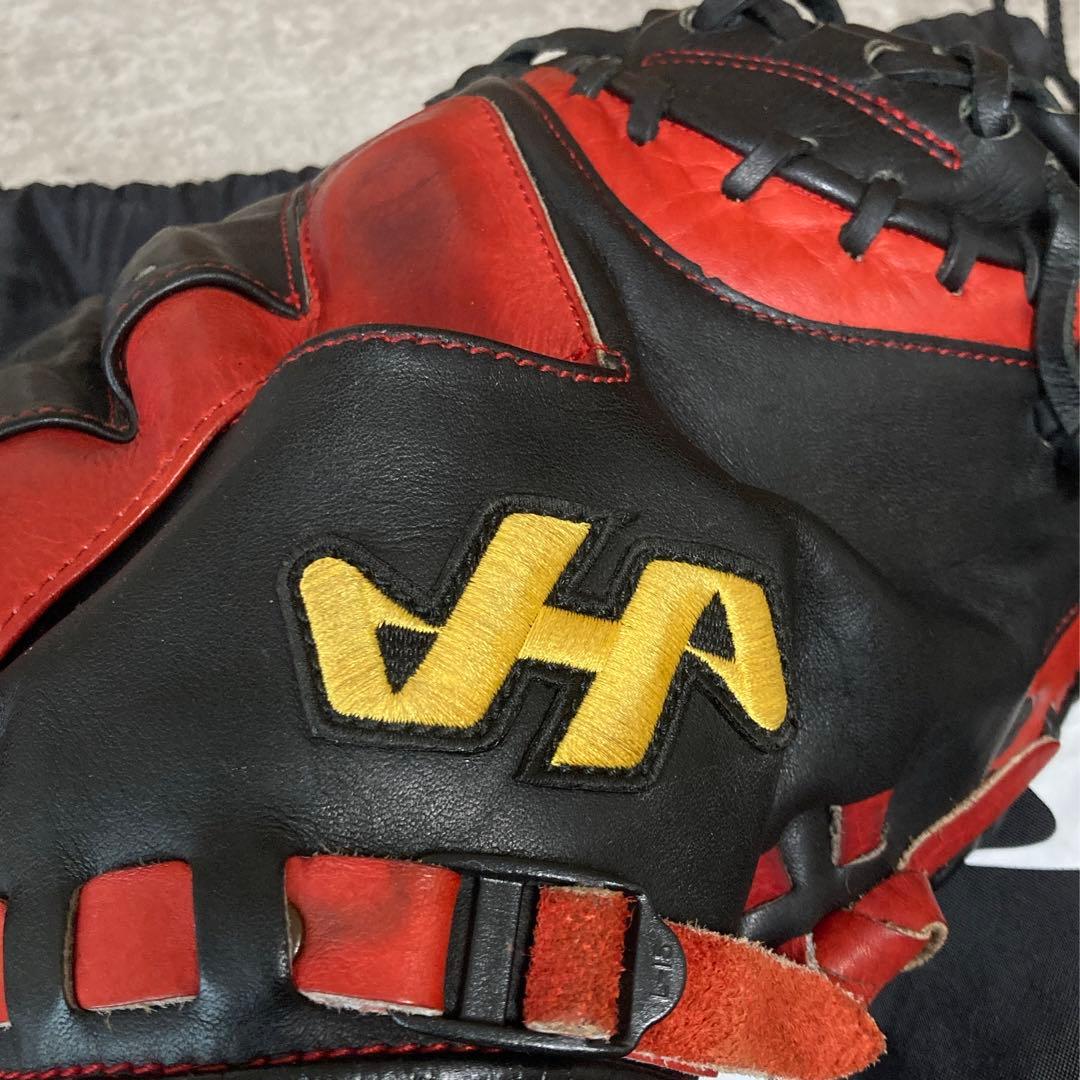 ハタケヤマ 一般 大人用 軟式 捕手 野球 グローブ キャッチャーミット 良型