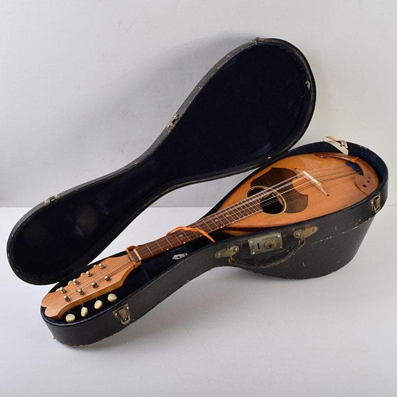 国島マンドリン　NO.104　ハードケース・鼈甲ピック付　M　R9251H