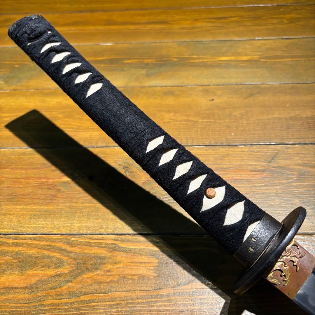 日本刀残欠クラフトナイフNo.95 藤井兼藤 薙刀風拵