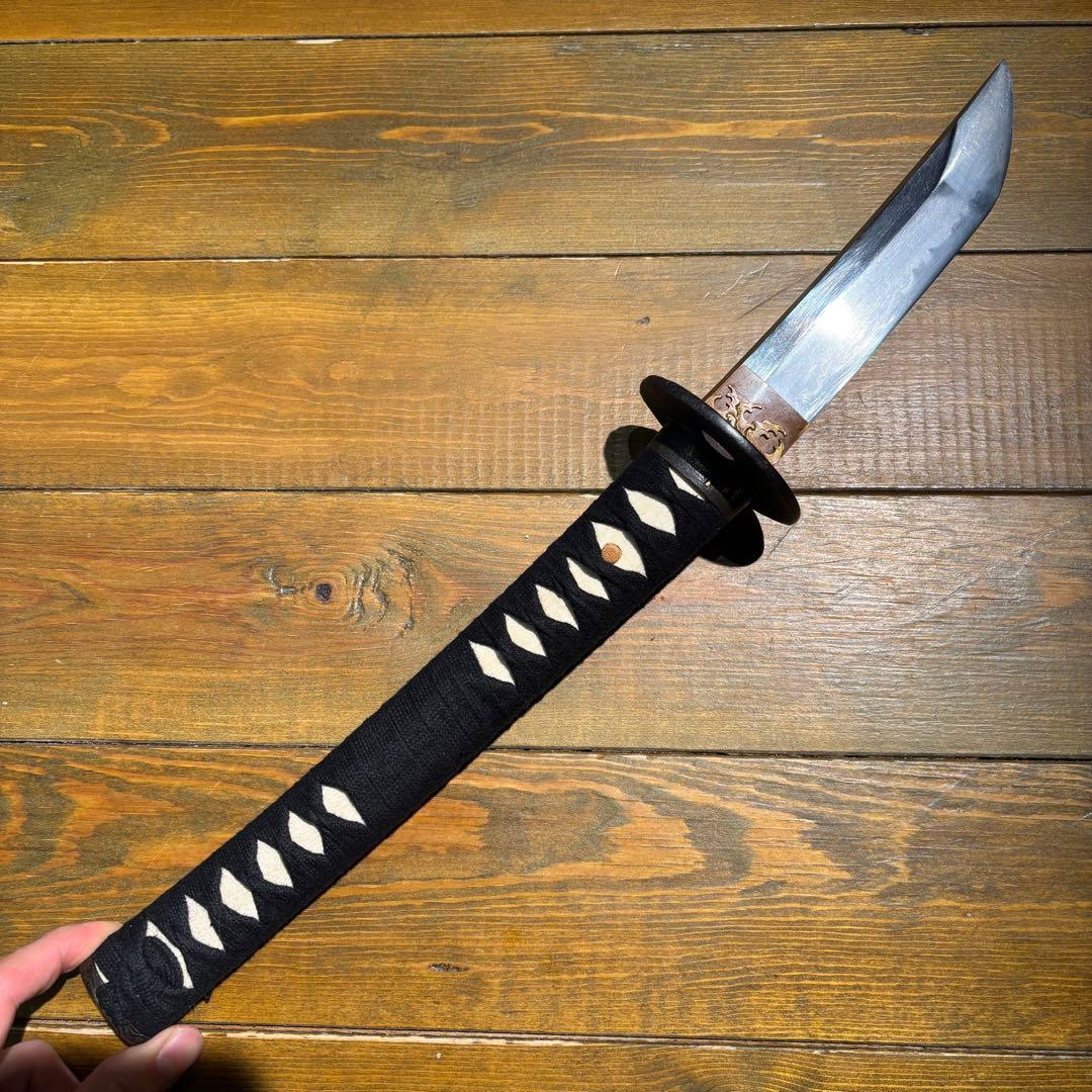 日本刀残欠クラフトナイフNo.95 藤井兼藤 薙刀風拵