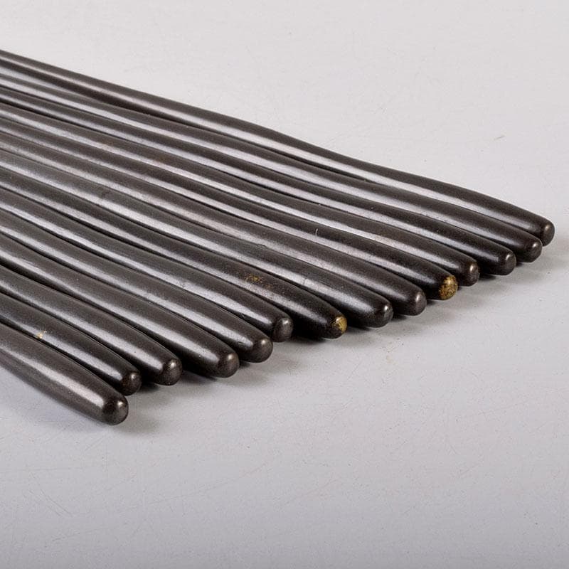 茶道具　銅製　手焙用火箸　13膳まとめて　書付箱　M　8070