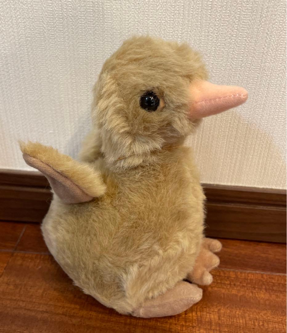 新品タグ付　日本野鳥の会　タンチョウ　ヒナ　ぬいぐるみ　レア　希少　ヤマネ工房