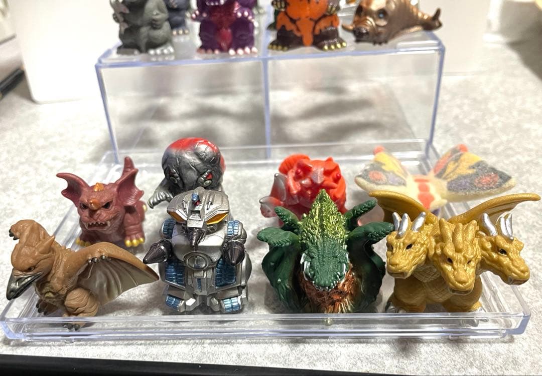 ゴジラ 指人形20種　総攻撃コンプリートセット