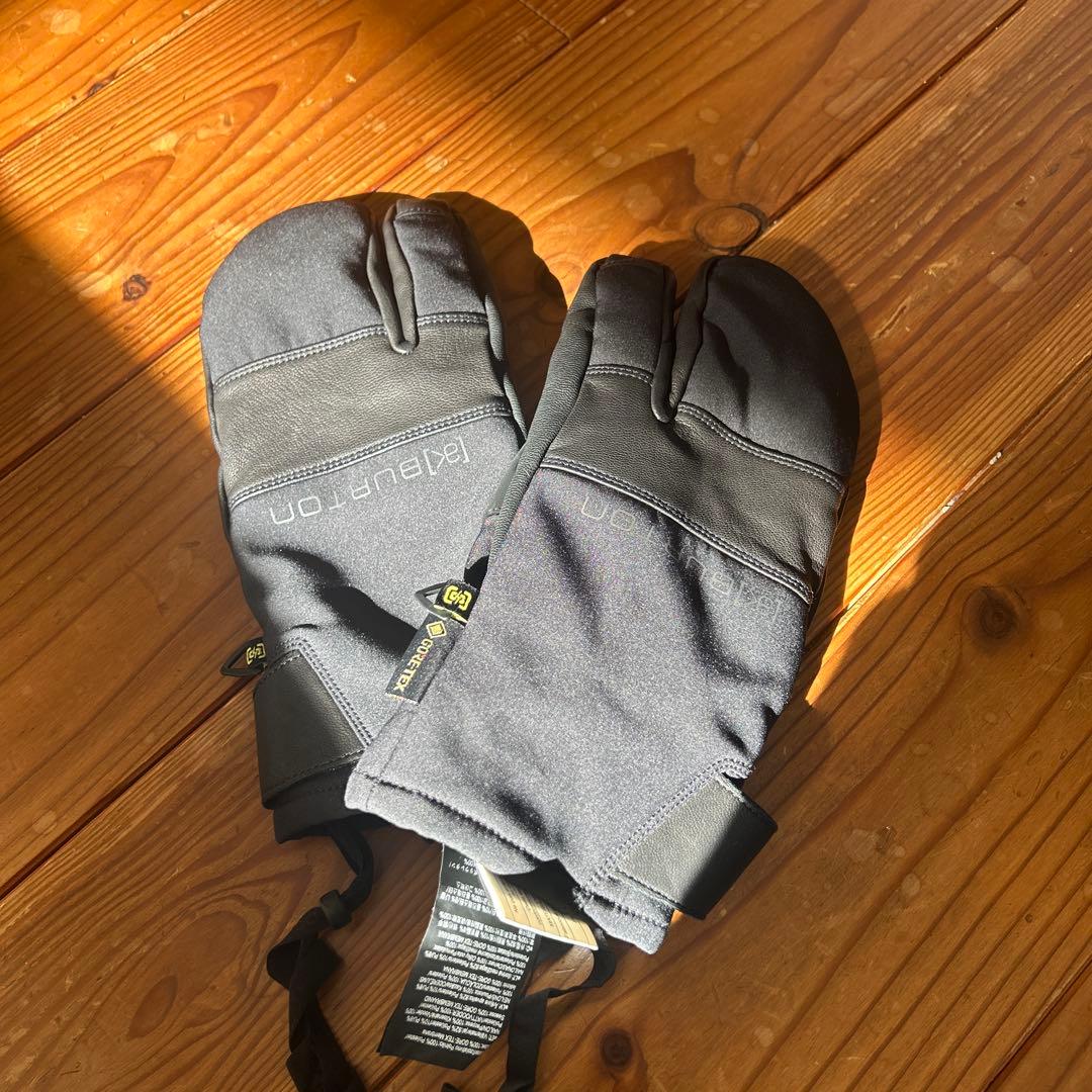 [ak]burton 一回使用ミトン ブラック　バートン　グローブ　ゴアテックス