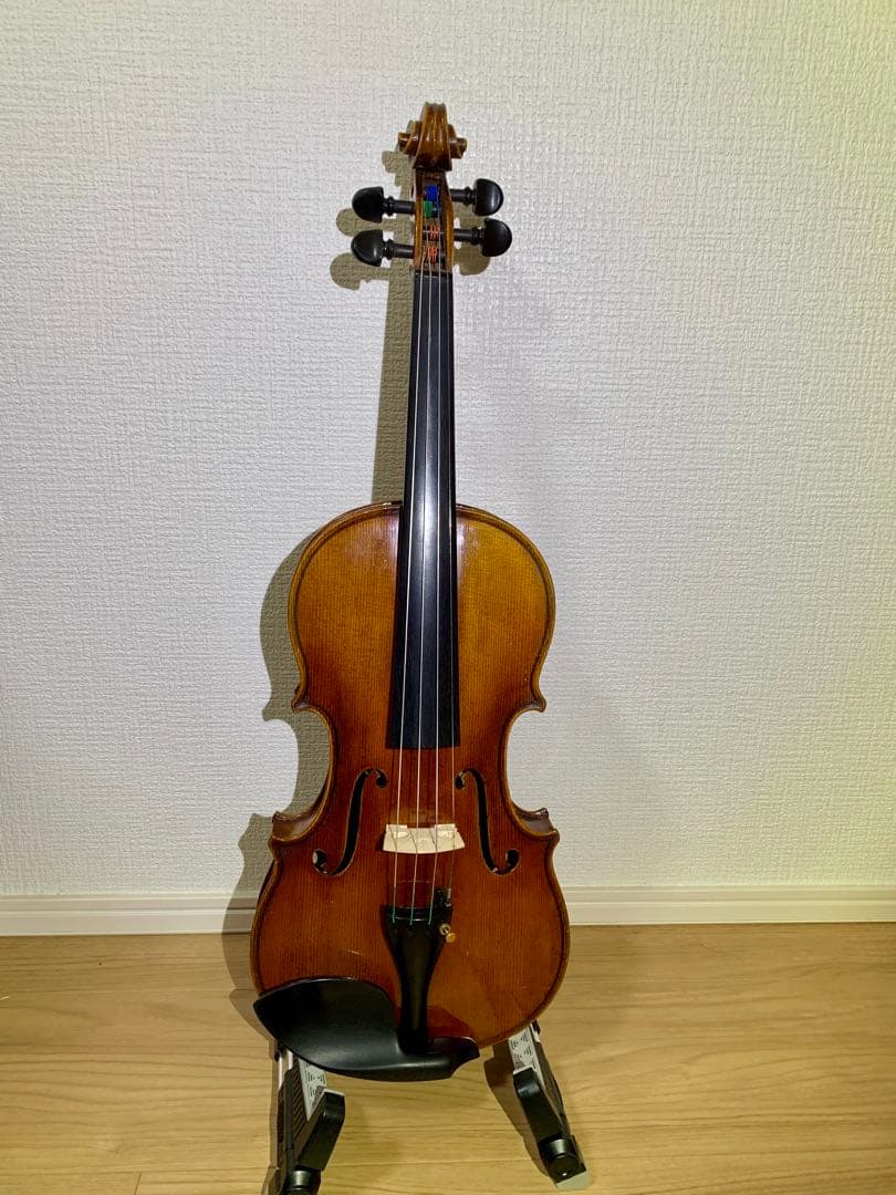 古い　チェコ製　4/4 バイオリン　Mathias Heinicke
