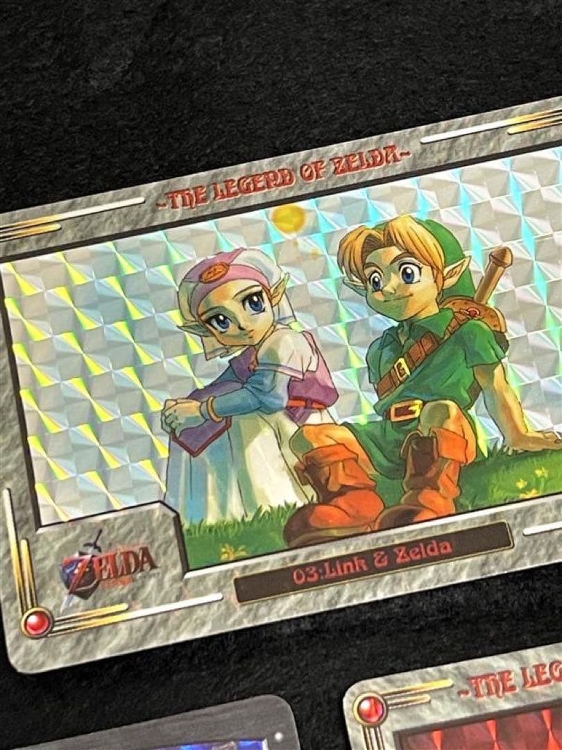 ゼルダの伝説　時のオカリナ　カードダス　コンプ　全42種　箱付き