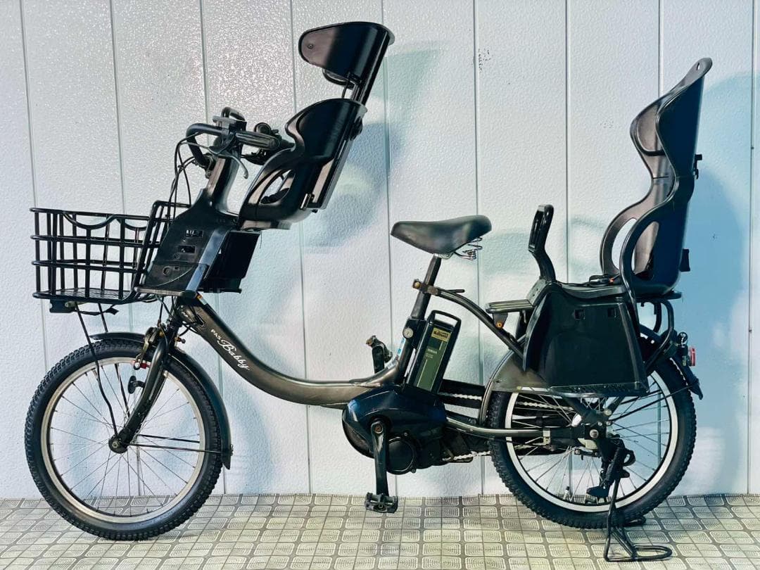 お値下げ可！【YAMAHA】 20インチ子供乗せ電動自転車パスバビー 2590