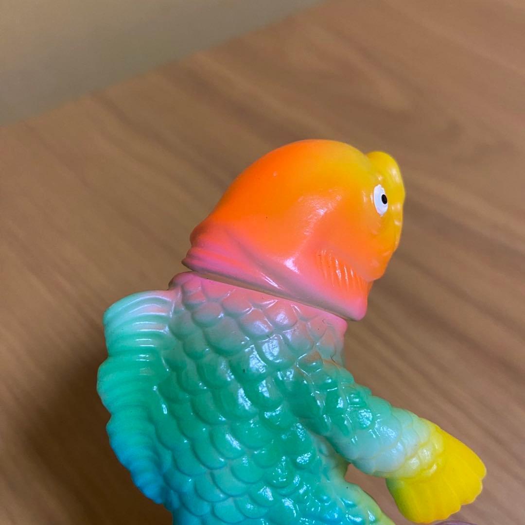 one up コイジャラス タケピコ 蓄光 レインボー ソフビ 5424