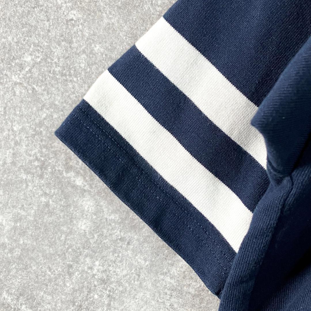 canterbury　02-05 スコットランド代表 ラガーシャツ　ラグビー　紺