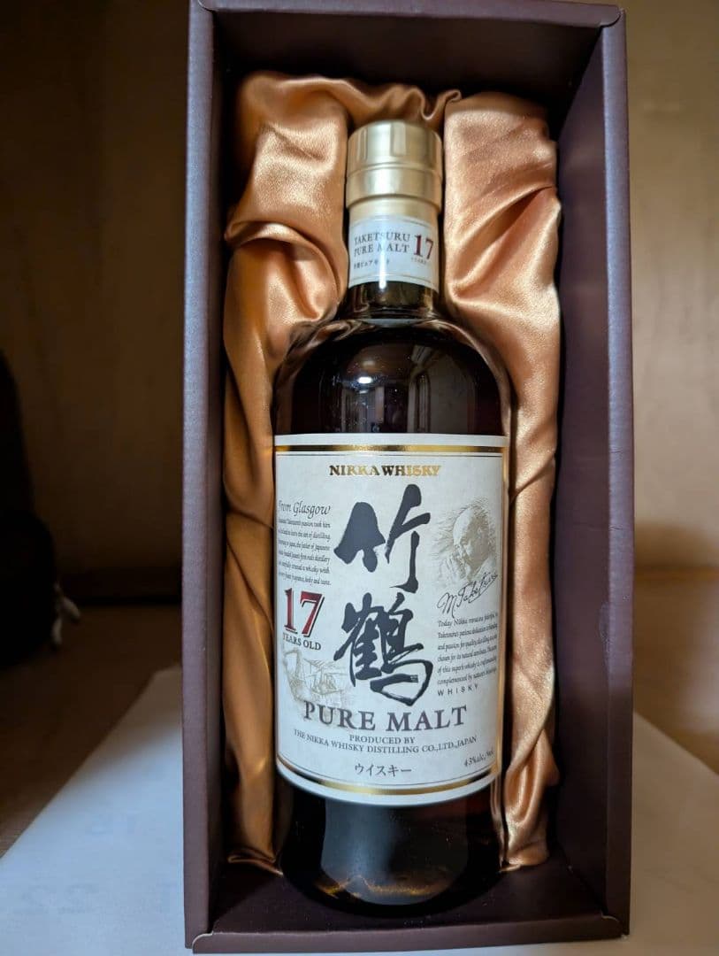 NIKKA WHISKY ニッカウイスキー 竹鶴 17年 Pure Malt
