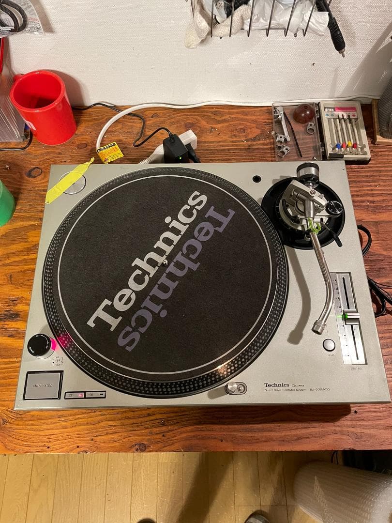 Technics SL-1200 MK3D メンテナンス　動作確認済　テクニクス