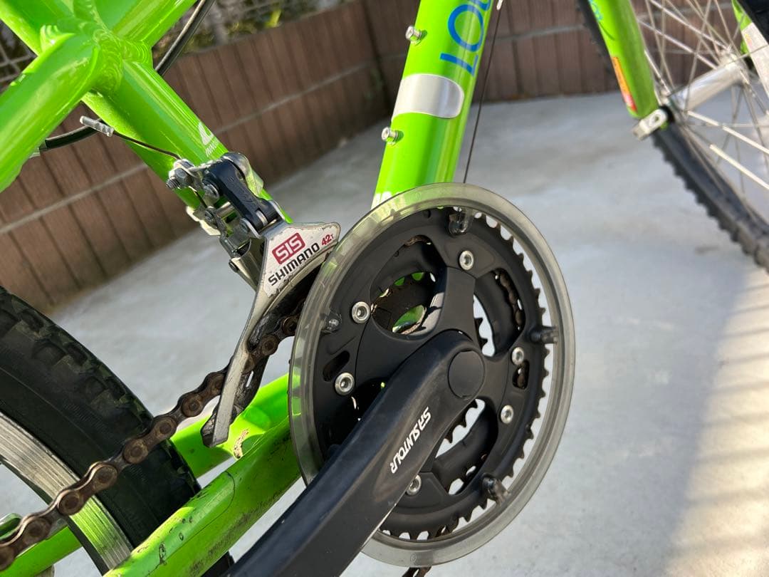 LOUIS GARNEAU ジュニアマウンテンバイク グリーン　J22(手渡し)