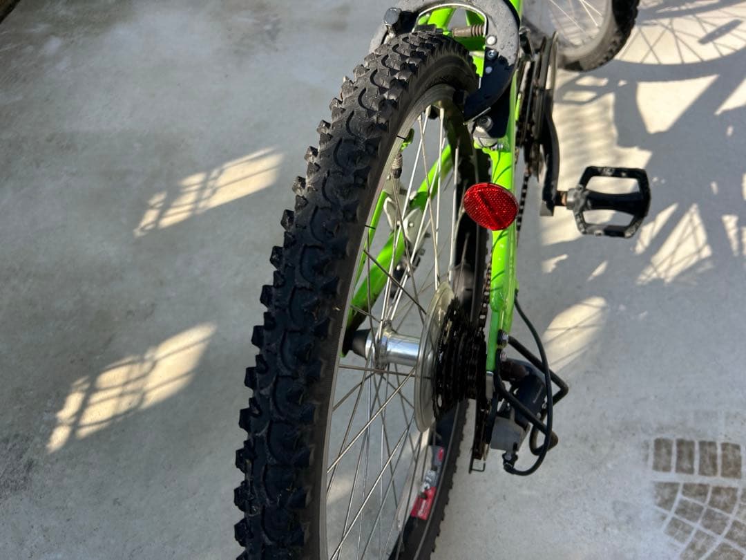 LOUIS GARNEAU ジュニアマウンテンバイク グリーン　J22(手渡し)