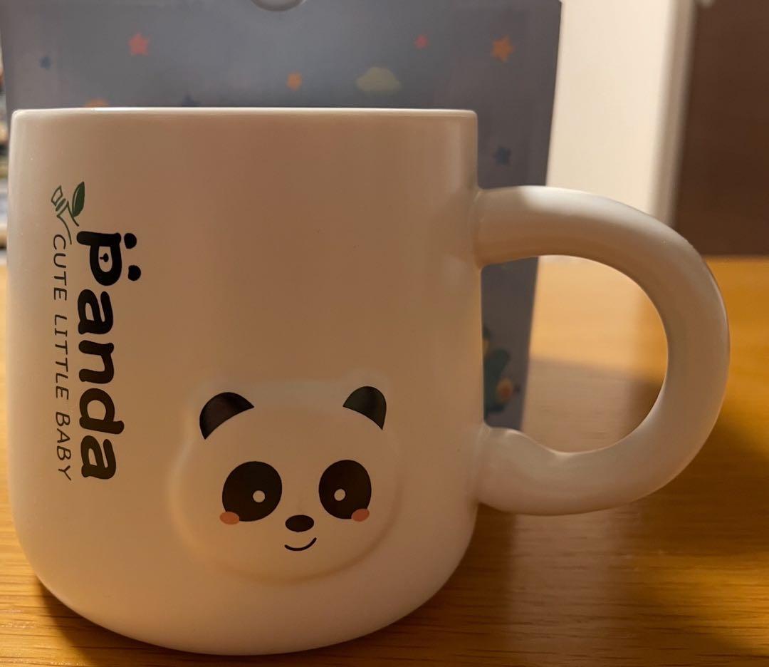 パンダロス対策 帰国し損ねたパンダのマグカップ 未使用 美品