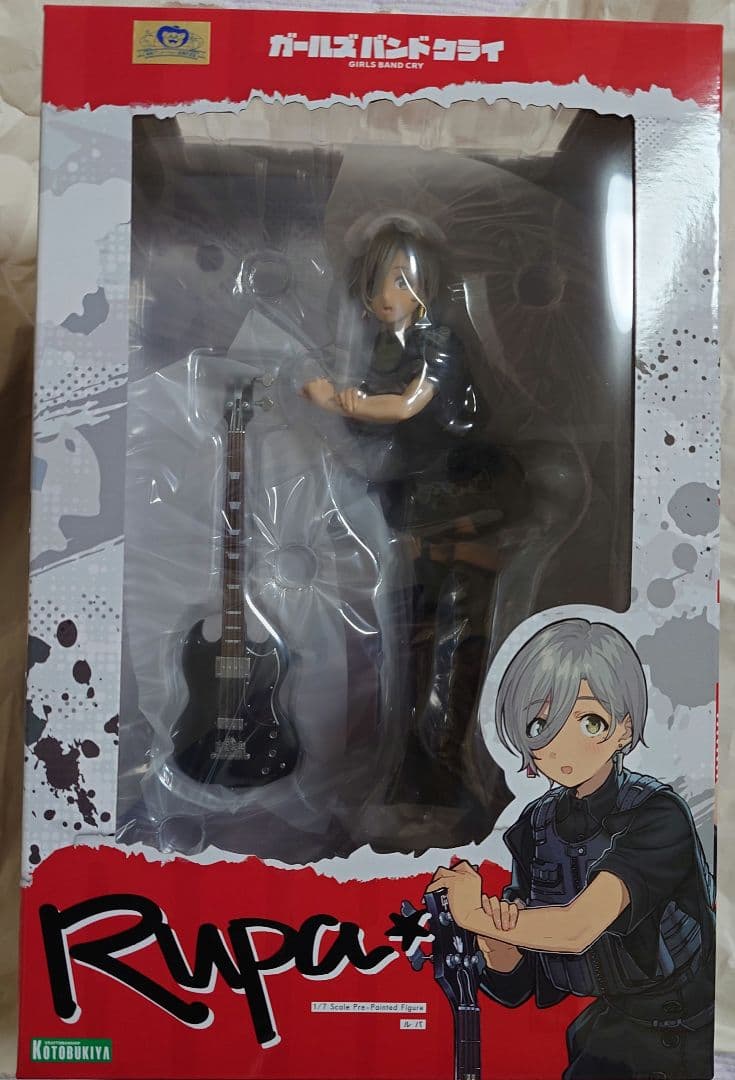 ガールズバンドクライ　フィギュア　コトブキヤ　全種　表情替えパーツ付