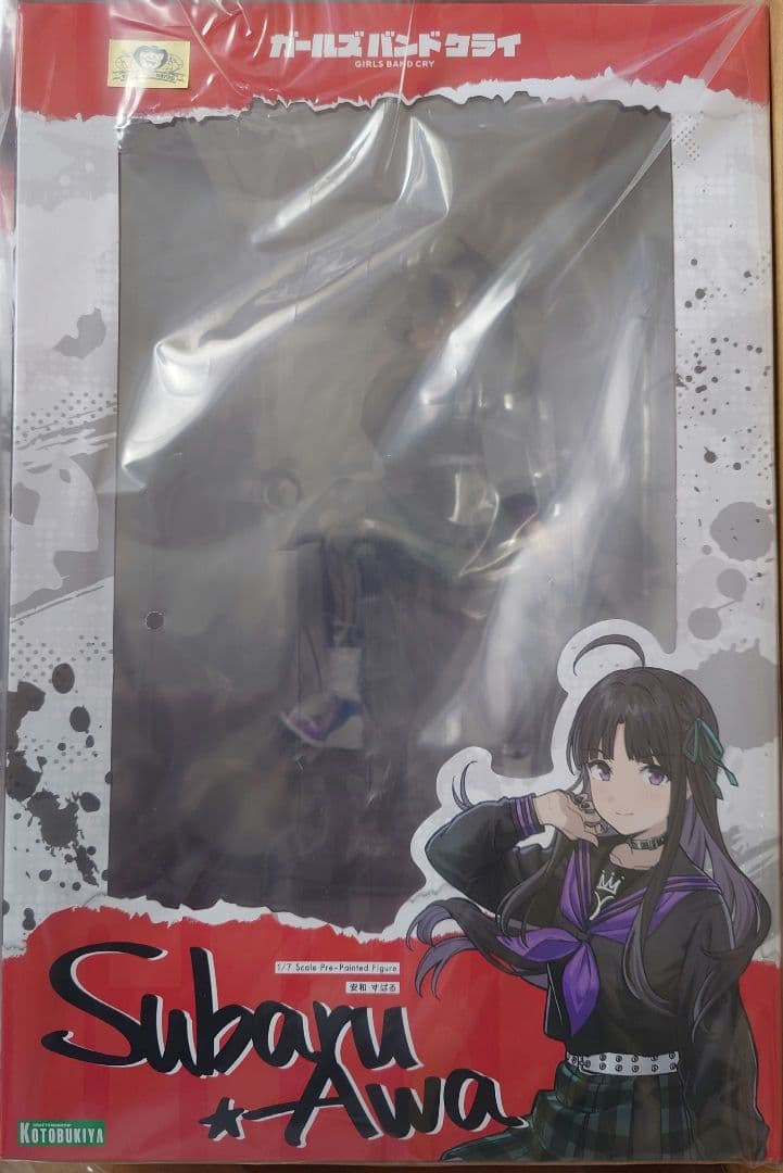 ガールズバンドクライ　フィギュア　コトブキヤ　全種　表情替えパーツ付