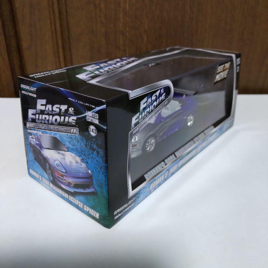 三菱 エクリプス スパイダー ワイルドスピード 1/43 グリーンライト