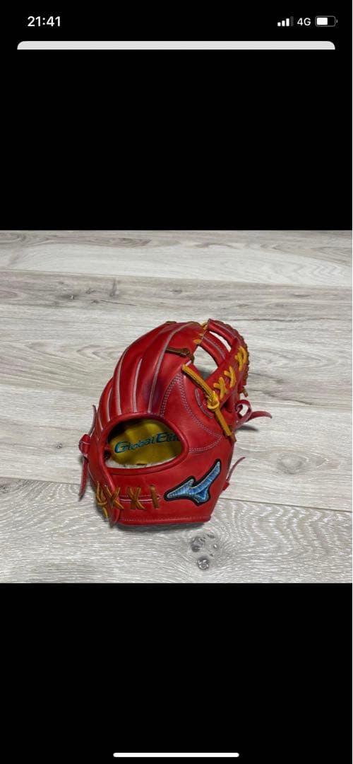 ミズノ　グローバルエリート　限定ラベル　ダイバーシティブルー