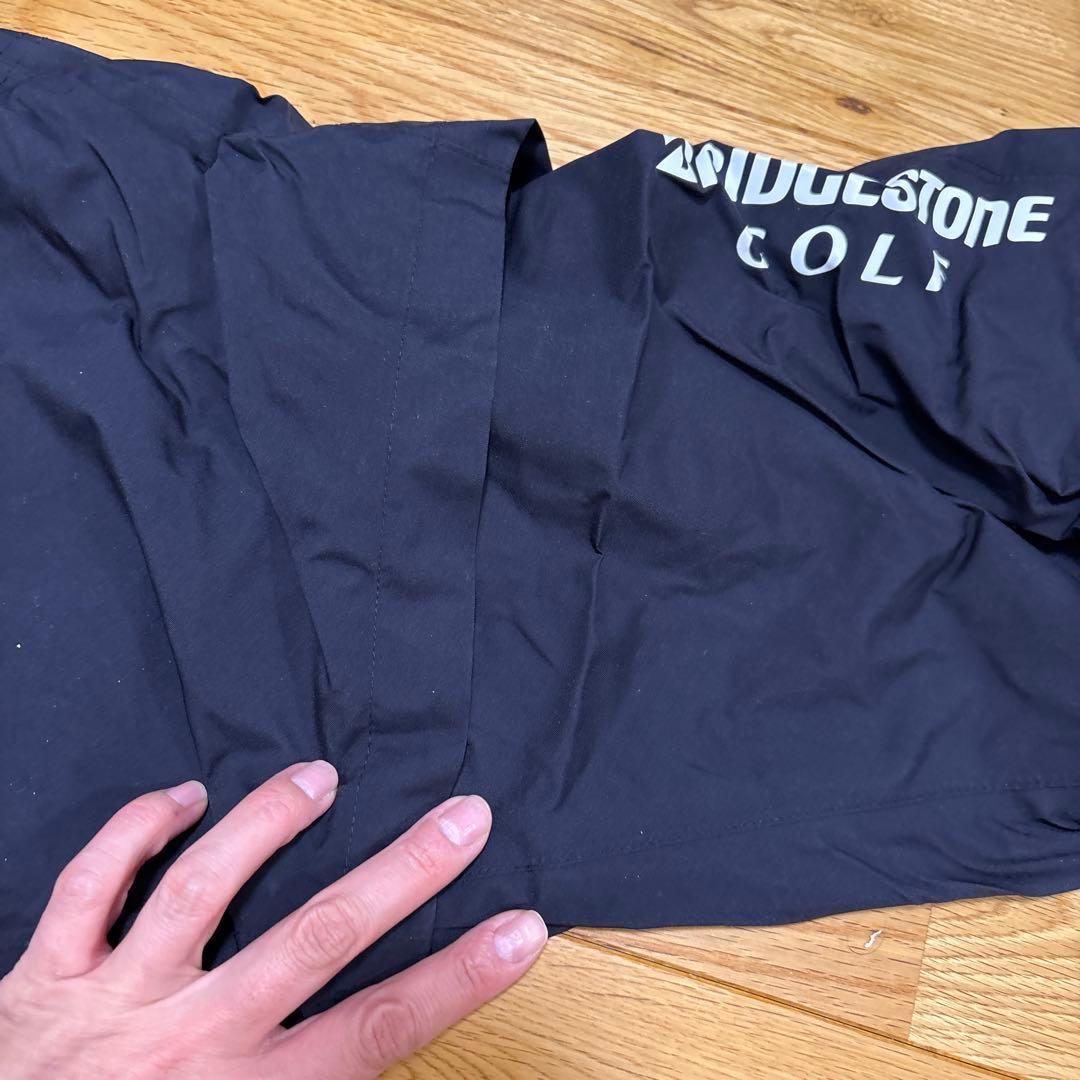 新品同様　ブリヂストンゴルフ　水神　レインウェア　セットアップ　XLサイズ