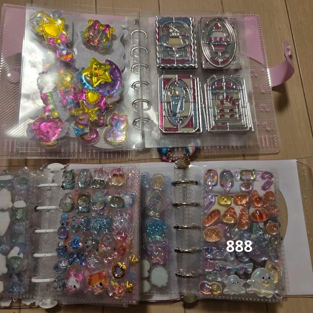 〈最終値下げ〉シール帳 完成品 3冊 まとめ売り