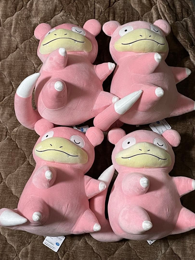 ポケットモンスター めちゃもふぐっと ほぺぴたぬいぐるみ ヤドン 4個セット