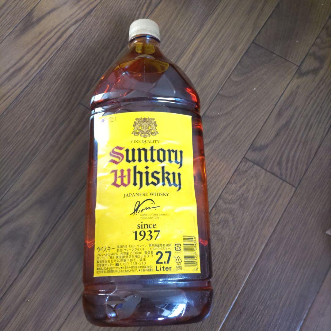 サントリー角ウイスキー 2.7L　４本