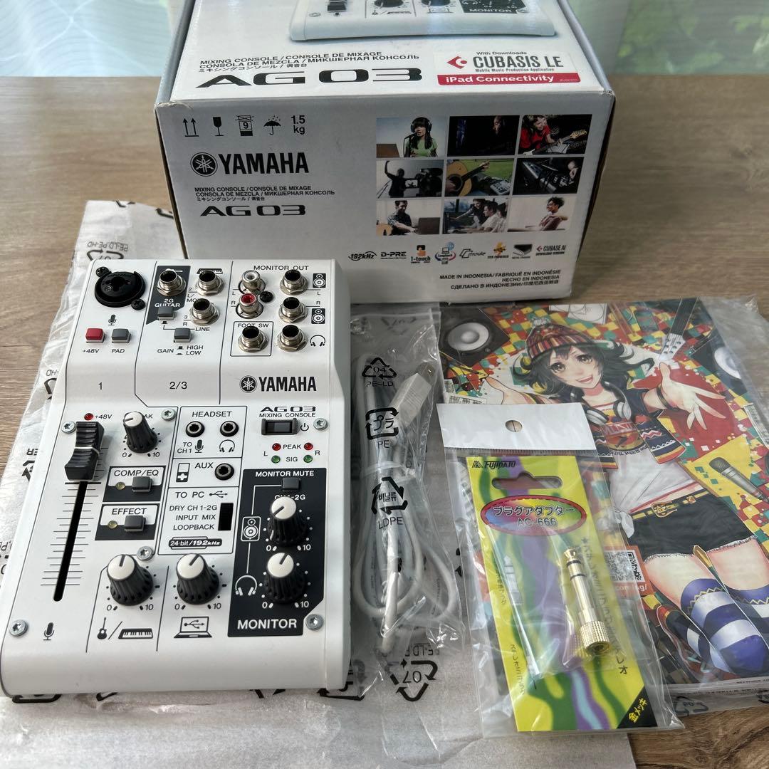 YAMAHA AG03 オーディオミキサー
