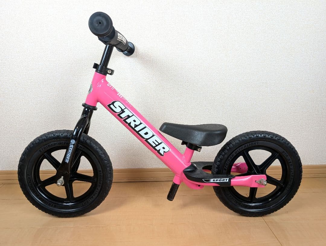 【美品】STRIDER 12 ストライダー バランスバイク 12インチ ピンク